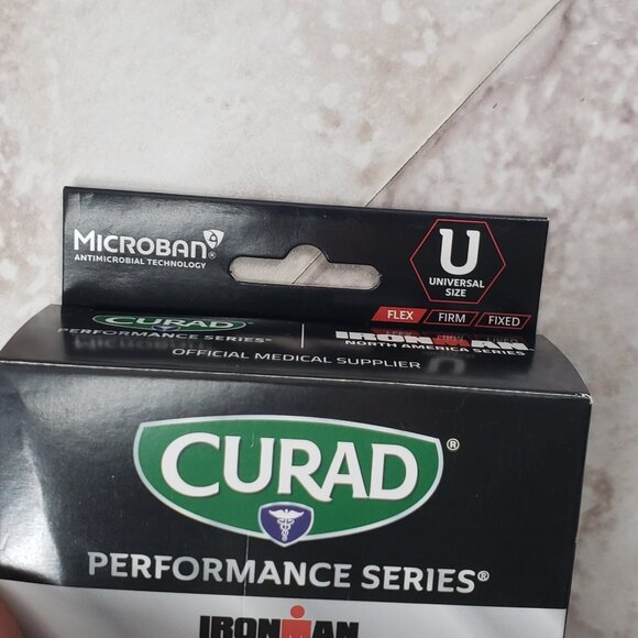 2 Curad Compression Glove Hand Support Ironman Performance Series Universal OSFM - Picture 2 of 8